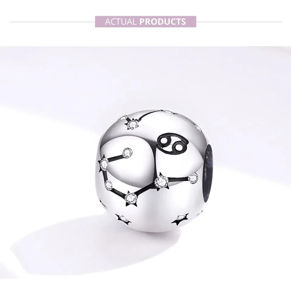 Pandora Style Sølv Kreft Charm - SCC1218-4