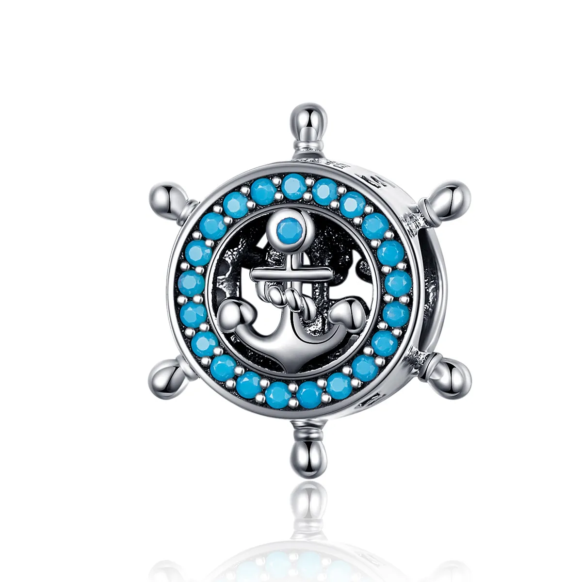 pandora style sølv maritime charm scc1200