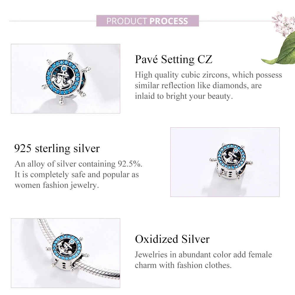 Pandora Style Sølv Maritime Charm - SCC1200