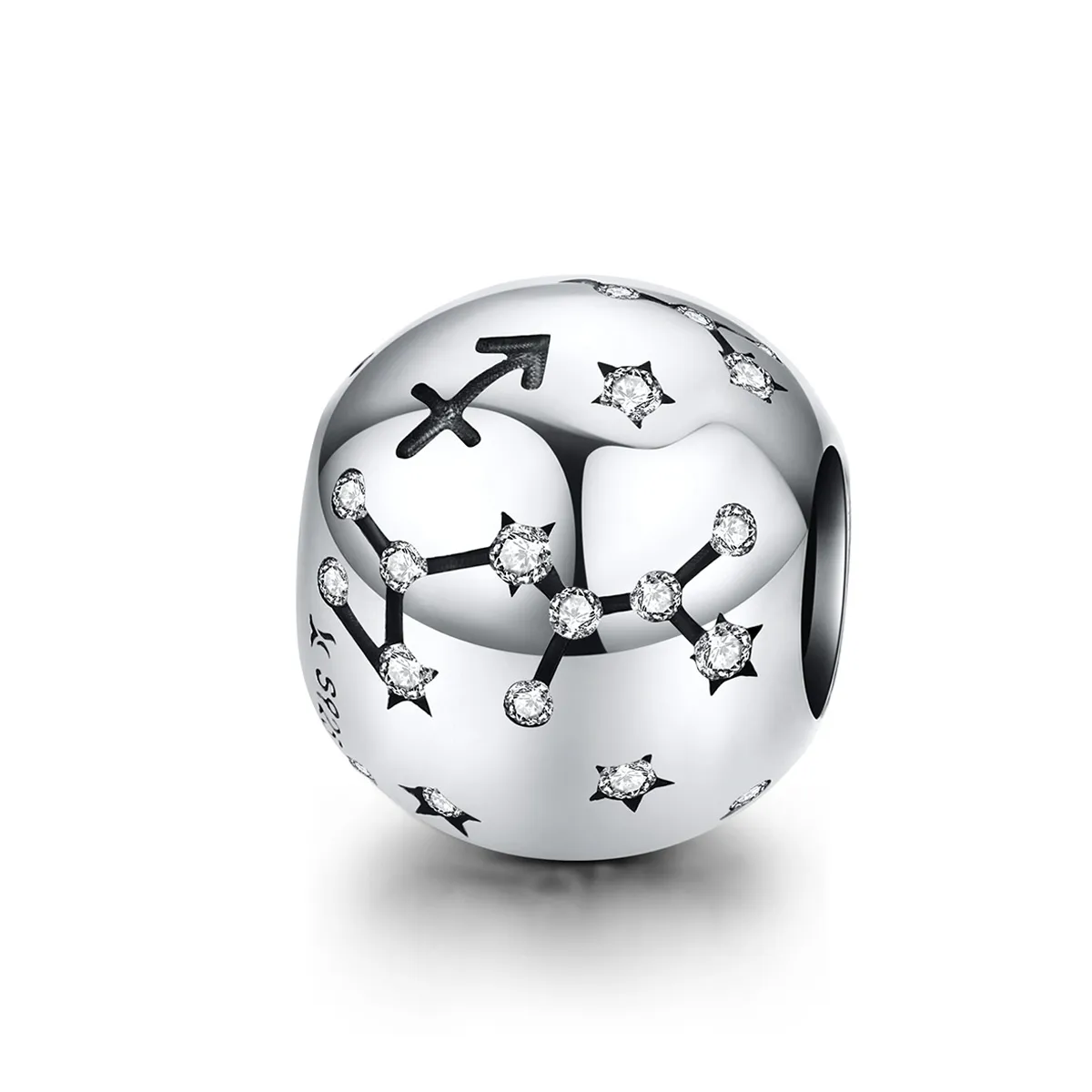 Pandora Style Silver Sagittarius Charm - SCC1218-9