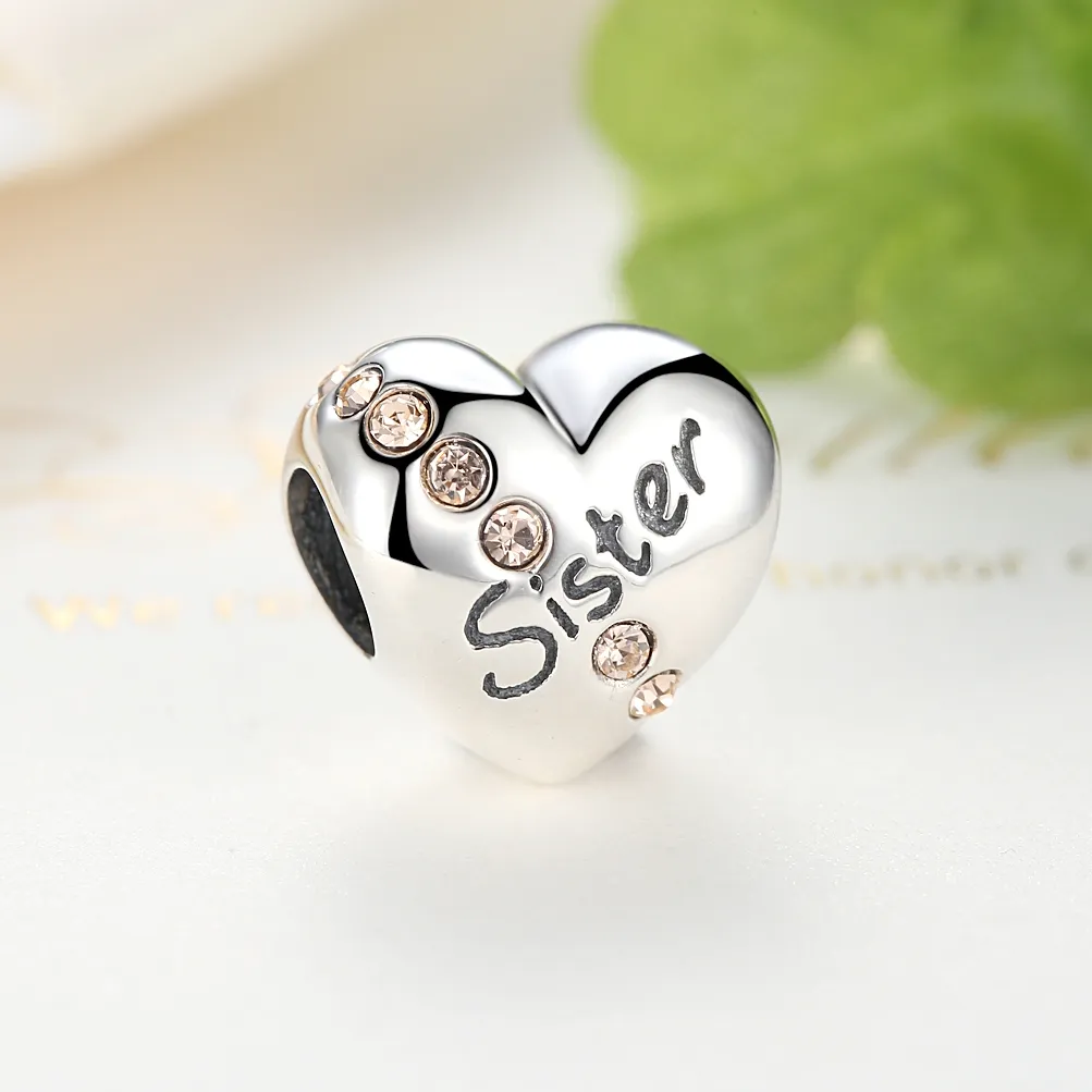 Pandora Style Sølv Søster Charm - SCC008