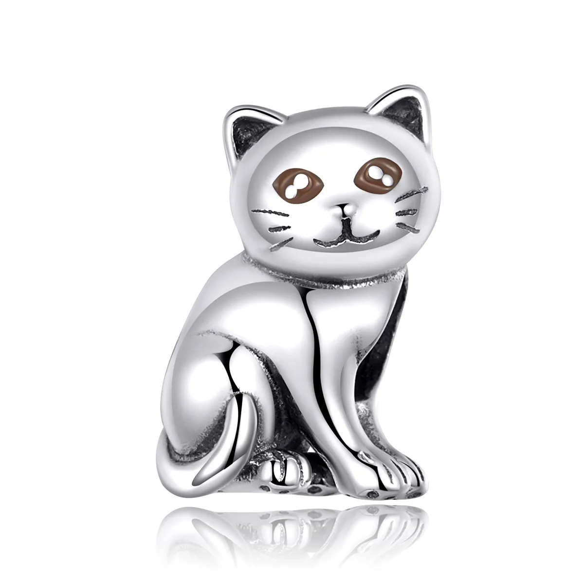 Pandora Style Sølv Søt Cat Charm - SCC1305