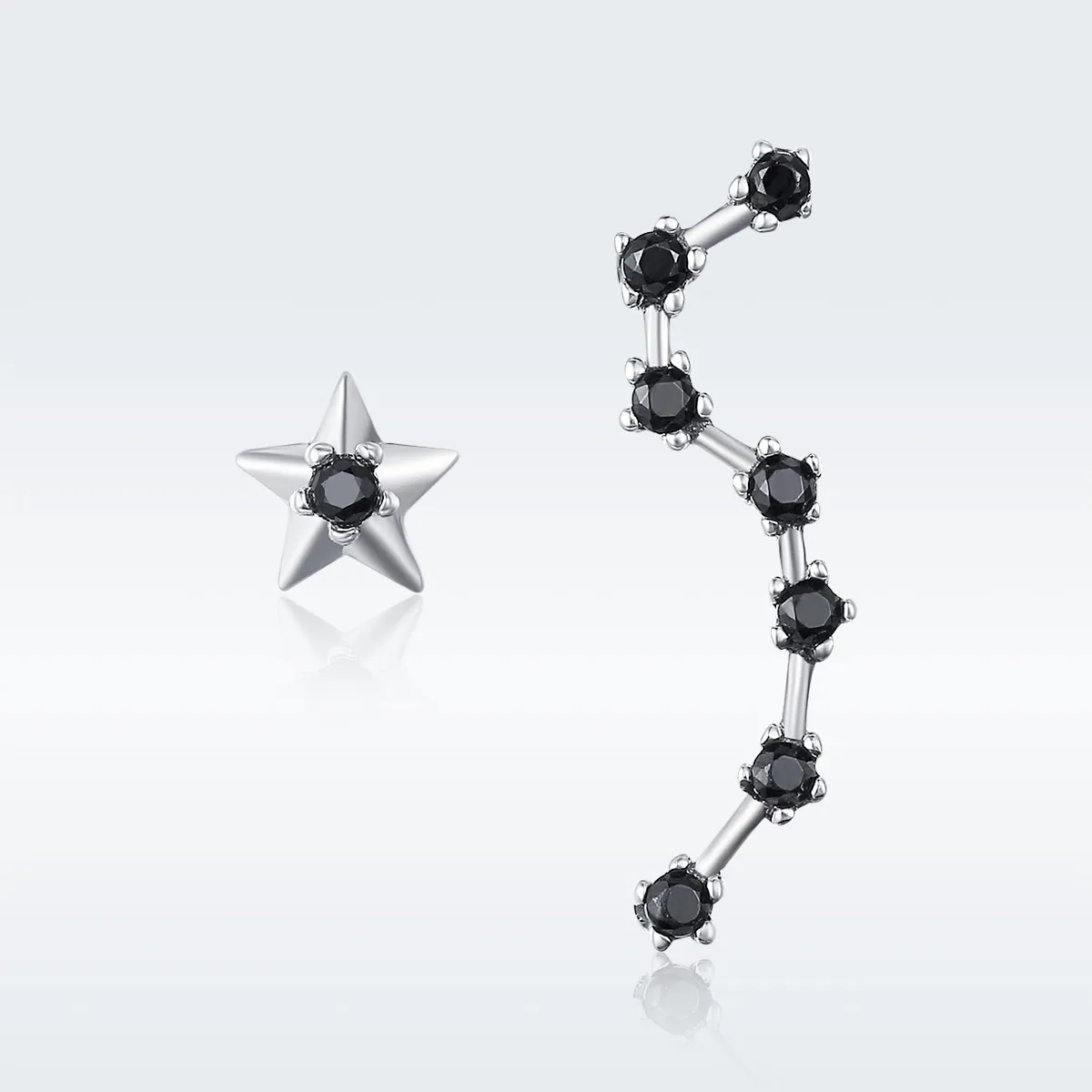 Pandora Style Silver Big Dipper øredobber - SCE166