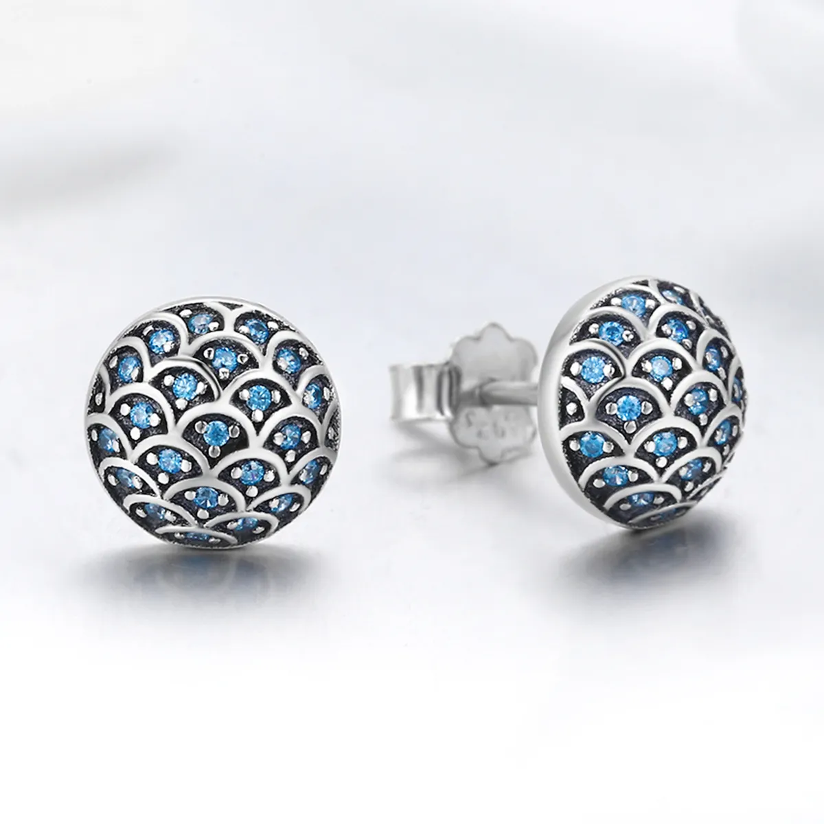 Pandora Style Silver Legend of The Sea ørepynt - SCE239