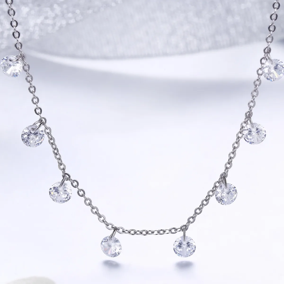 Pandora Style Silver Beauty of Simplicity Chain Halskjede - SCN299