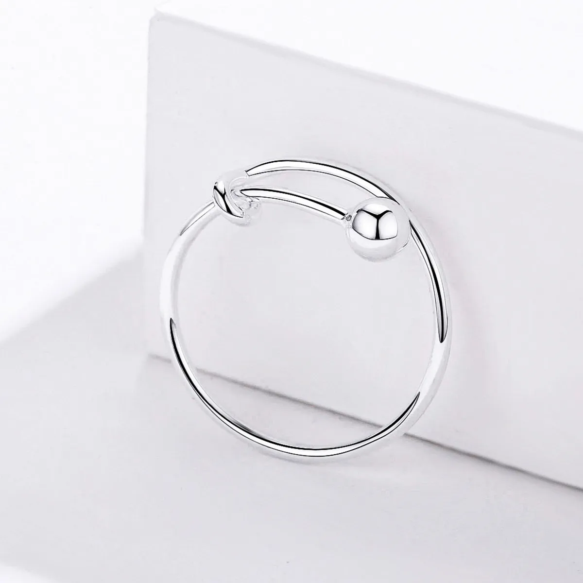 Pandora Style Silver Simple Ring - SCR520