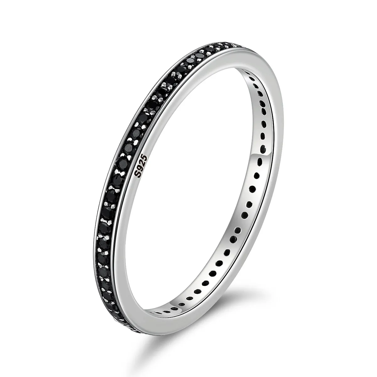 Pandora Style Silver Sparkling Pots Ring - SCR114