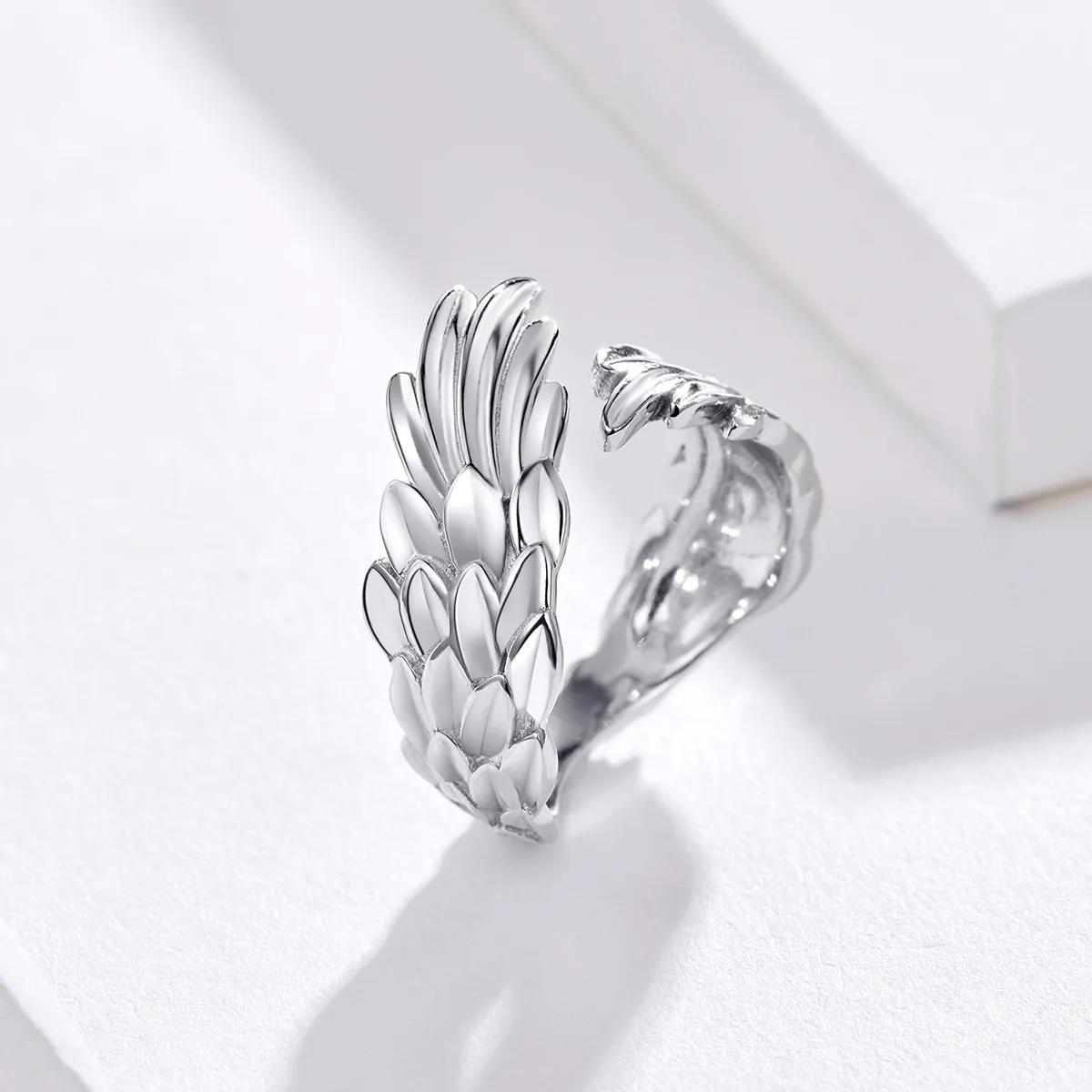 Pandora Style Silver Wings of Hope Ring - SCR512