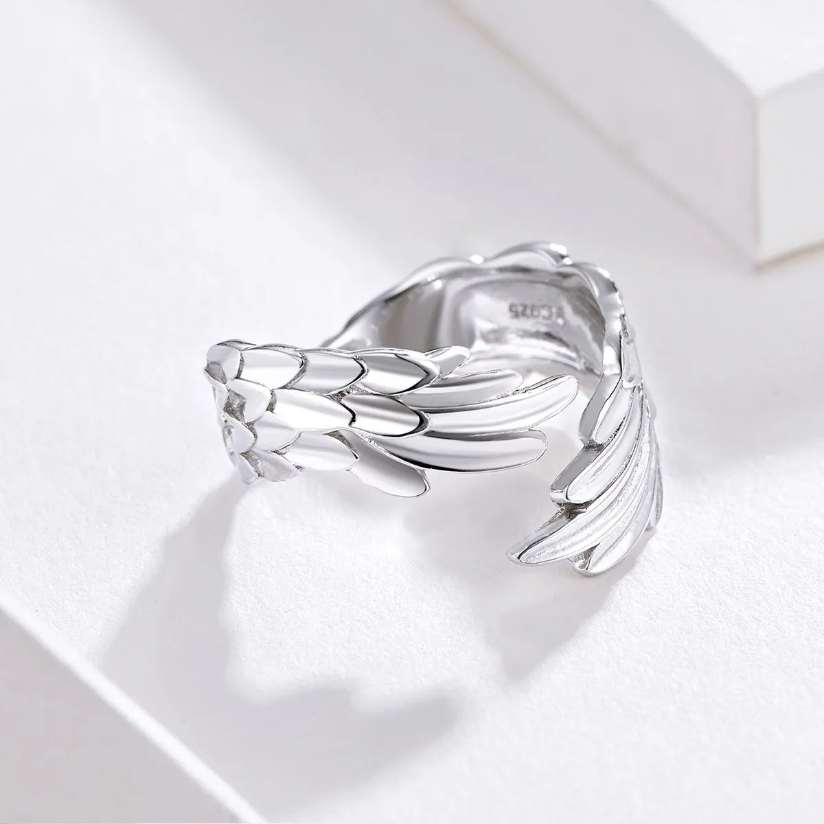 Pandora Style Silver Wings of Hope Ring - SCR512