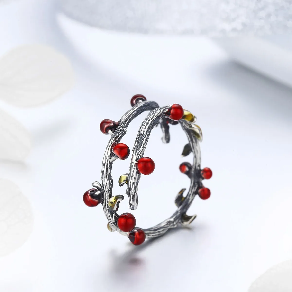 Pandora Style Sølv Høstfarger Ring - SCR442